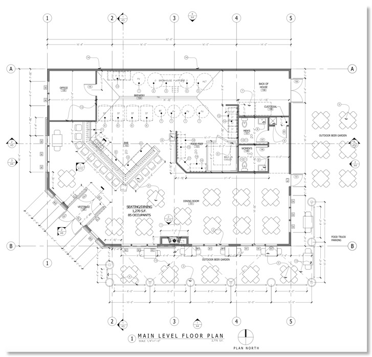 Tailwinds Brewing Floor Plan