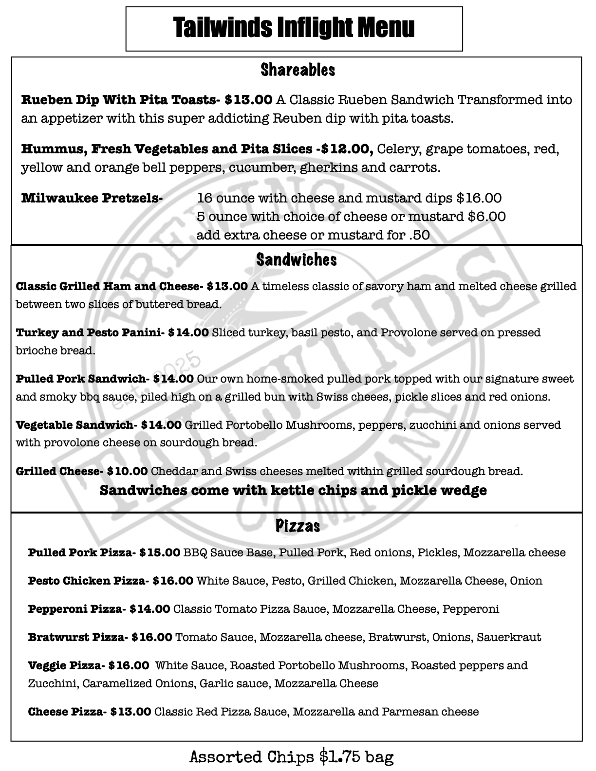 Tailwinds Food Menu 2-4-26 .1