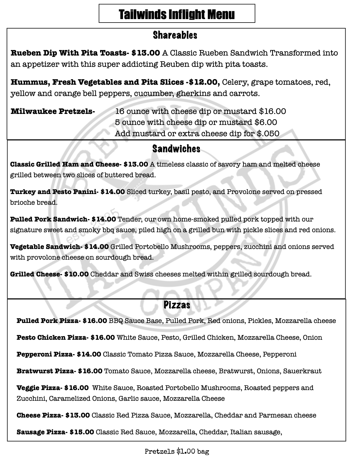 Tailwinds Menu 4-11-26.1